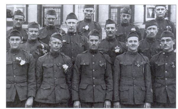 Armco Corps upon their return from World War I.